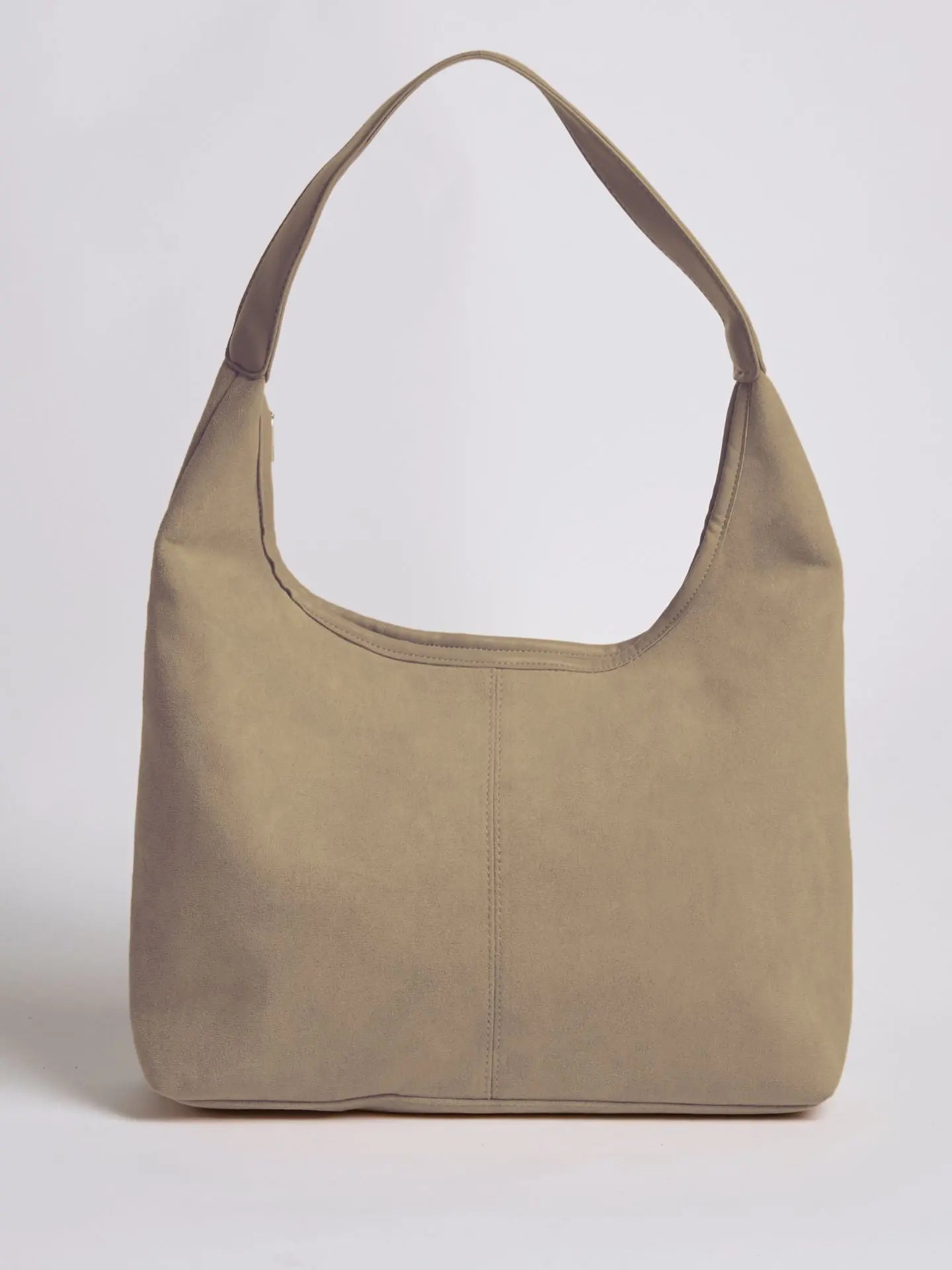 VELUXA | Vegan Suede Hobo Bag – Minimal Design with Shoulder Strap