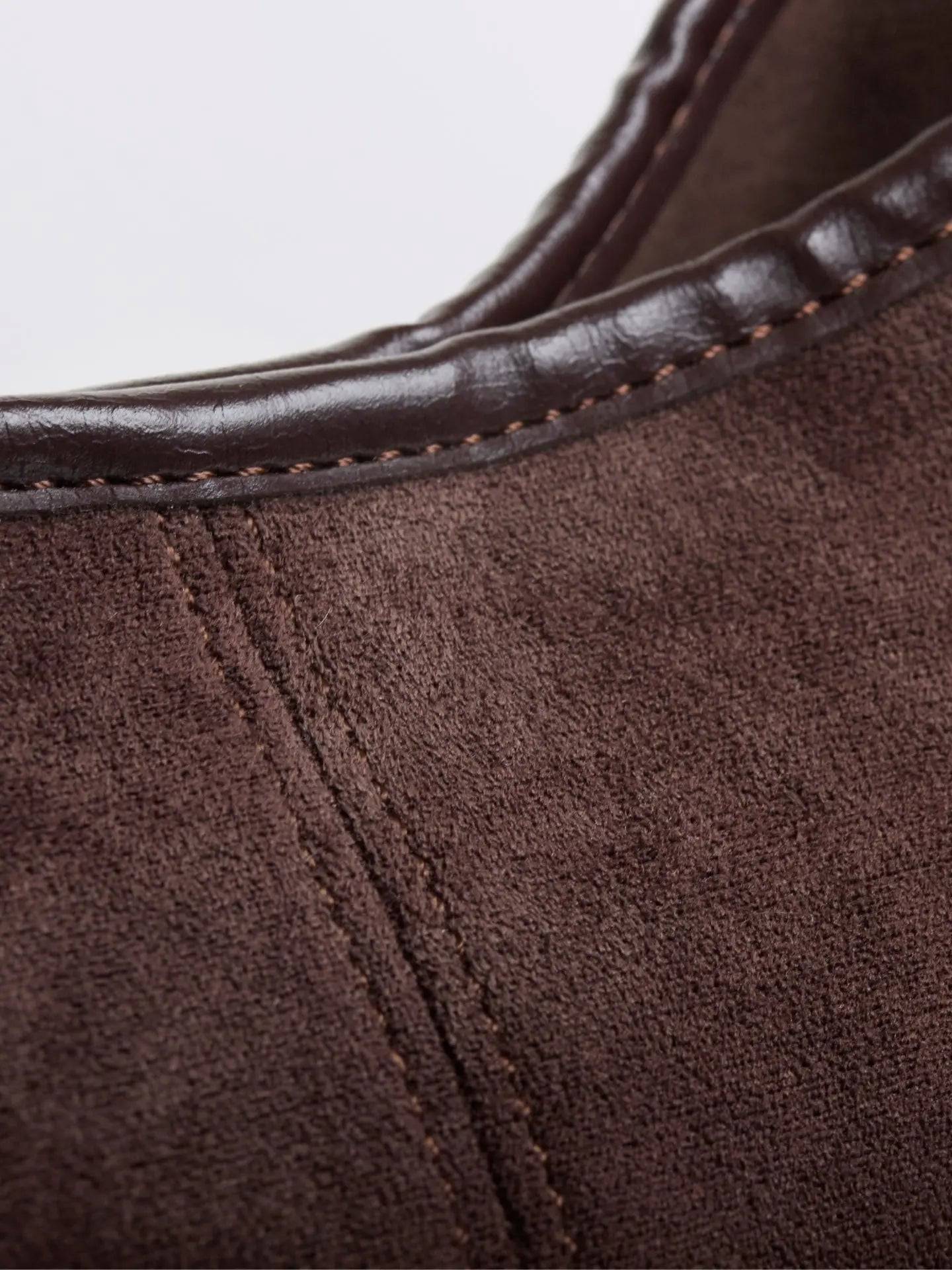 VELUXA | Vegan Suede Hobo Bag – Minimal Design with Shoulder Strap