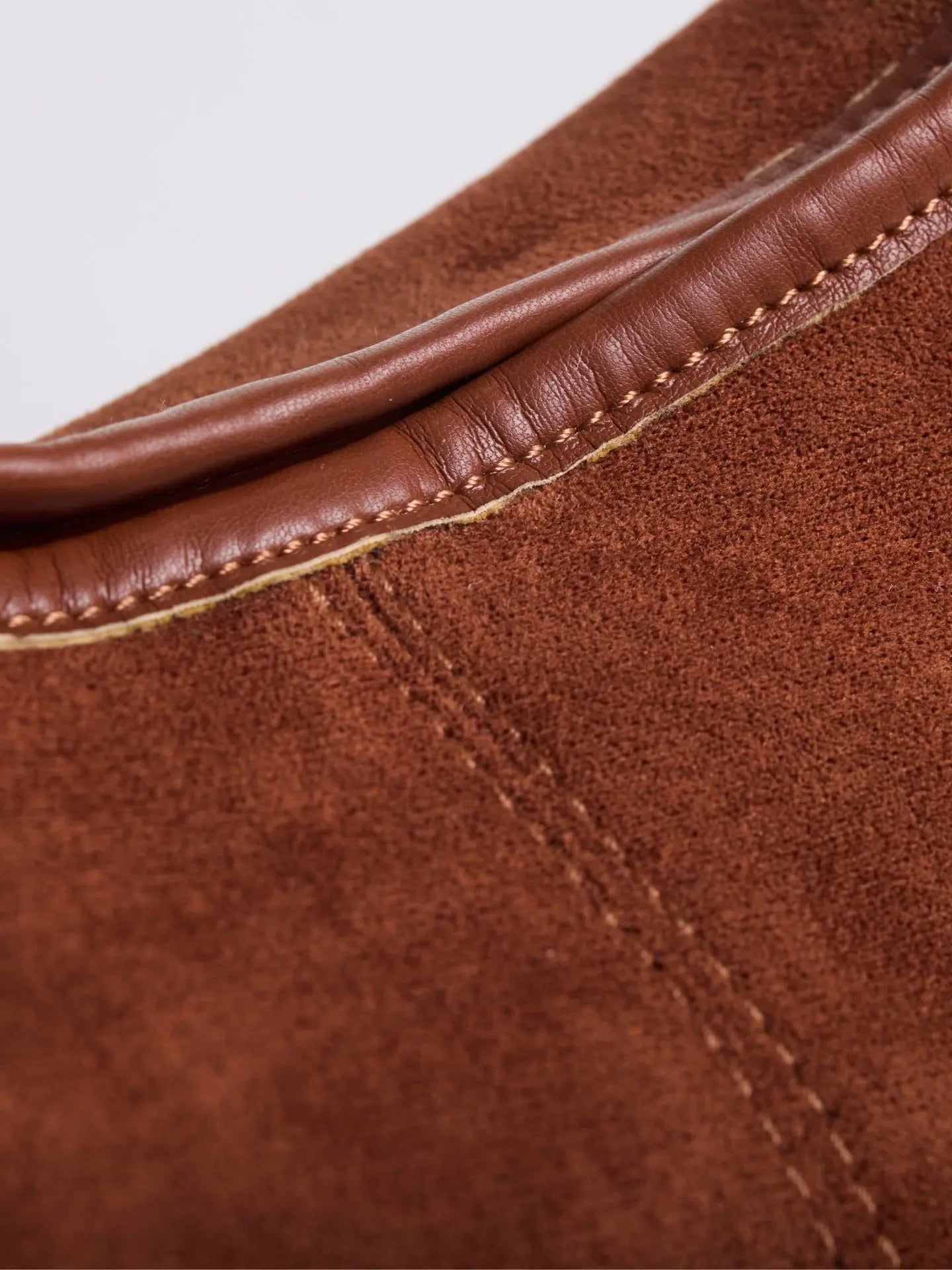 VELUXA | Vegan Suede Hobo Bag – Minimal Design with Shoulder Strap