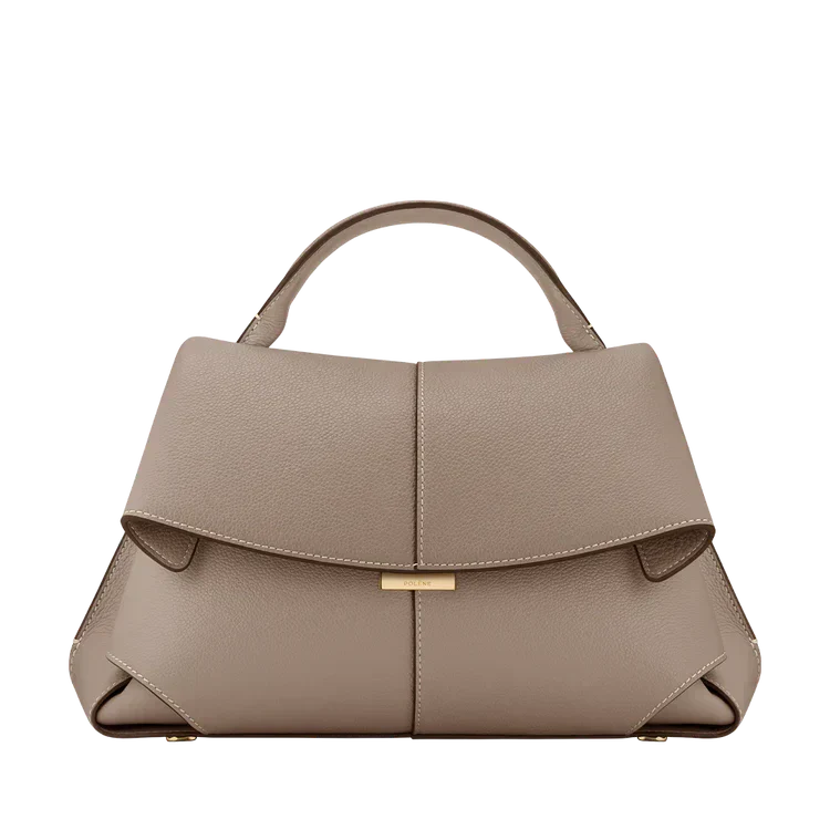VELUXA | Structured Handbag – Faux Leather with Top Handle