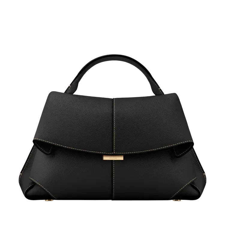VELUXA | Structured Handbag – Faux Leather with Top Handle
